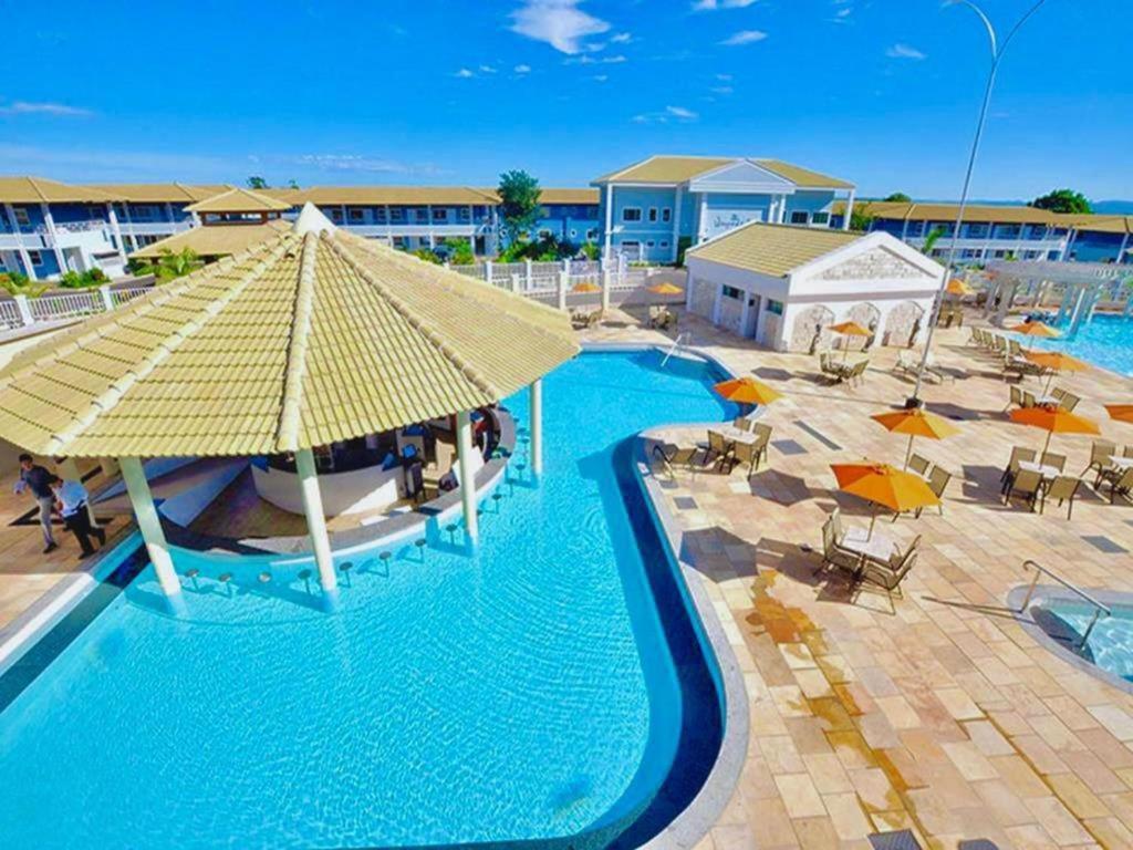 Lacqua Diroma Apartamento Completo Com Fogao, Geladeira, Micro-Ondas, Piscina 24H, Acomoda Ate 5 Pessoas Caldas Novas Exterior photo